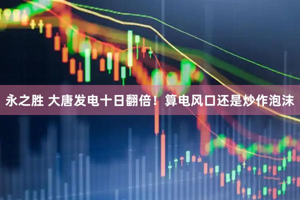 永之胜 大唐发电十日翻倍！算电风口还是炒作泡沫